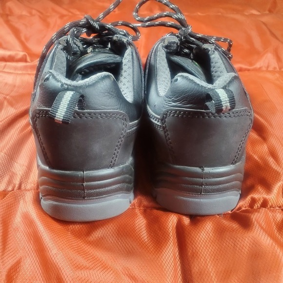 HYTEST Men's SIZE 7 WIDE Leather‎ Lithium Oxford Safety Shoes K17150 STEEL Toe - Picture 6 of 14